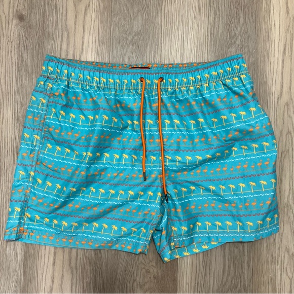 Other - LIKE NEW Mens Party Sharks Swim Trunks-XXL